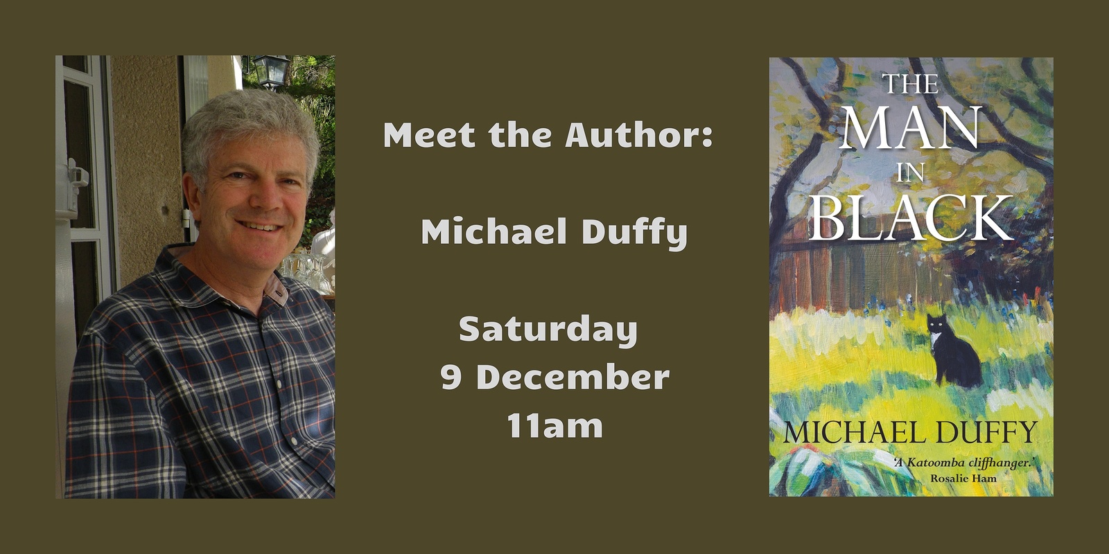 Banner image for Meet the Author: Michael Duffy