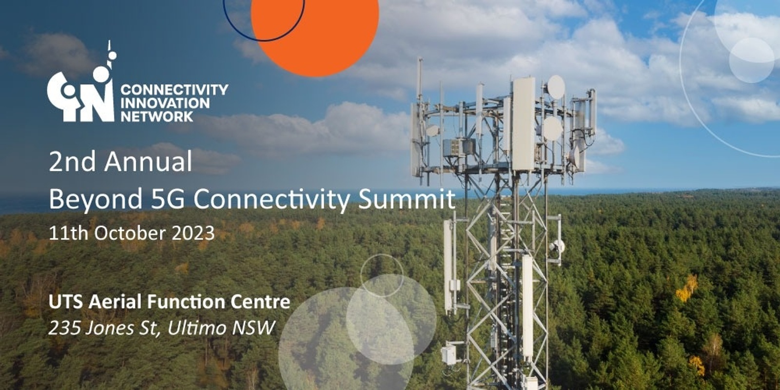 Banner image for 2nd Annual Australian 5G Connectivity Summit