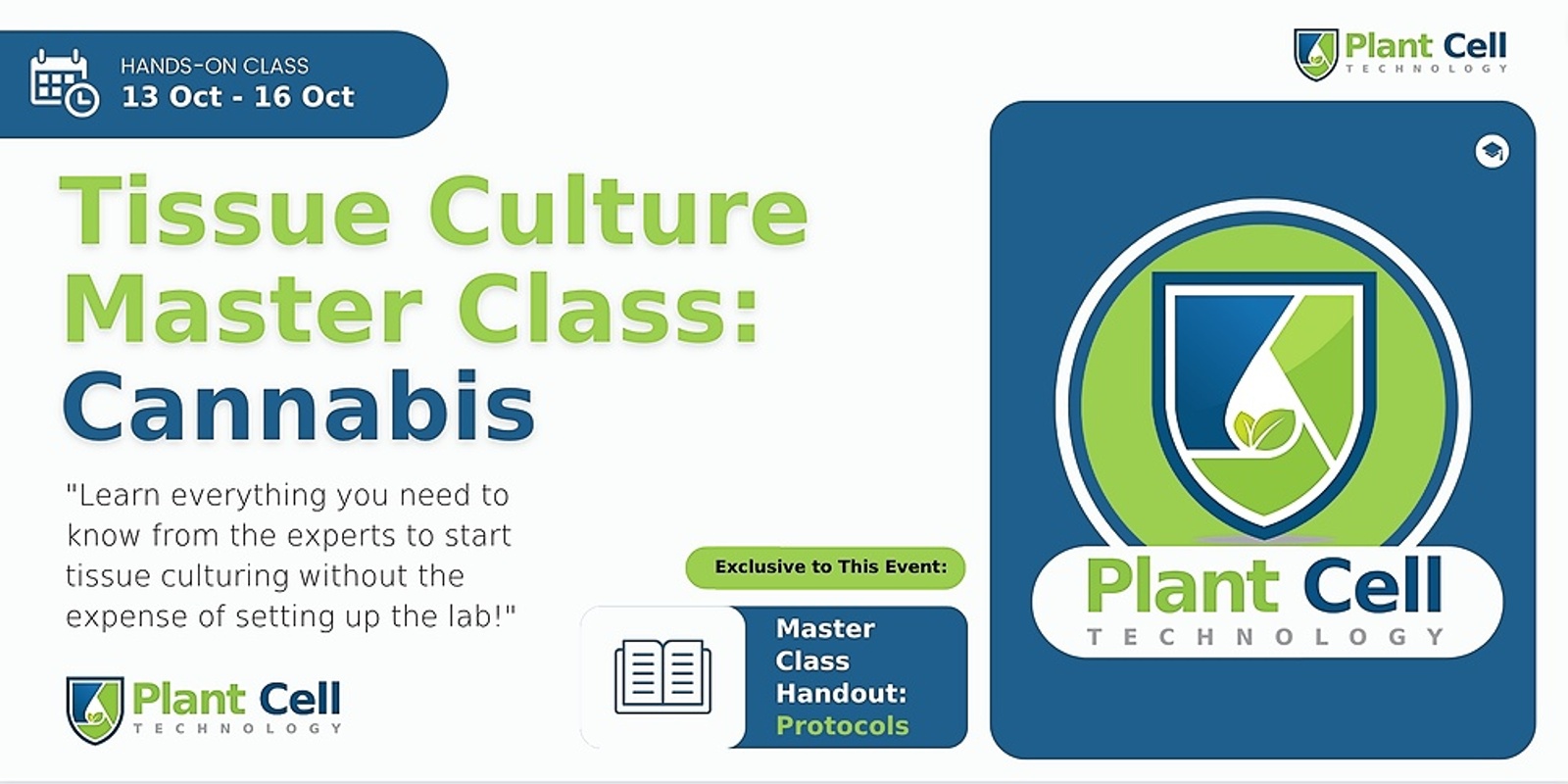 Banner image for Tissue Culture Master Class: Cannabis