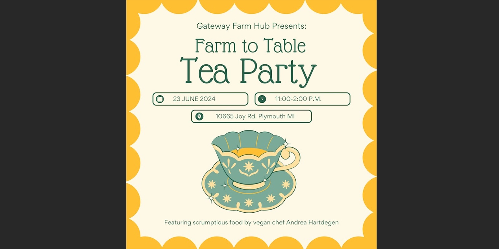 Banner image for Farm-to-Table Tea Party
