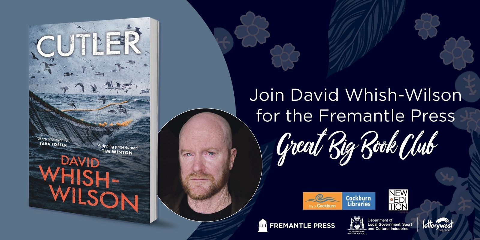 Banner image for Fremantle Press presents the Great Big Book Club: Cutler