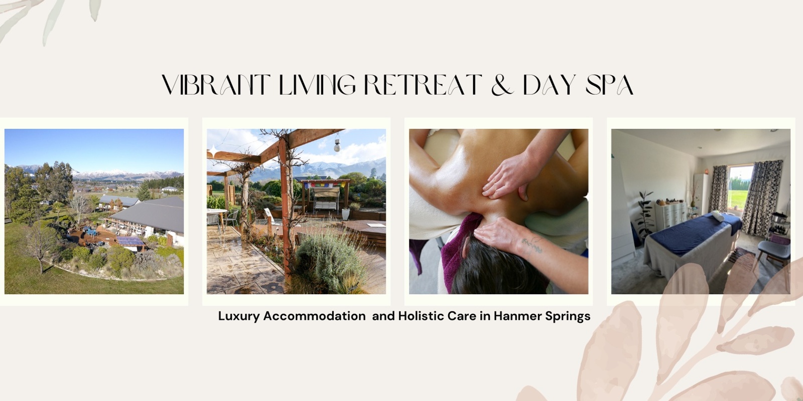 Vibrant Living Retreat and Day Spa's banner