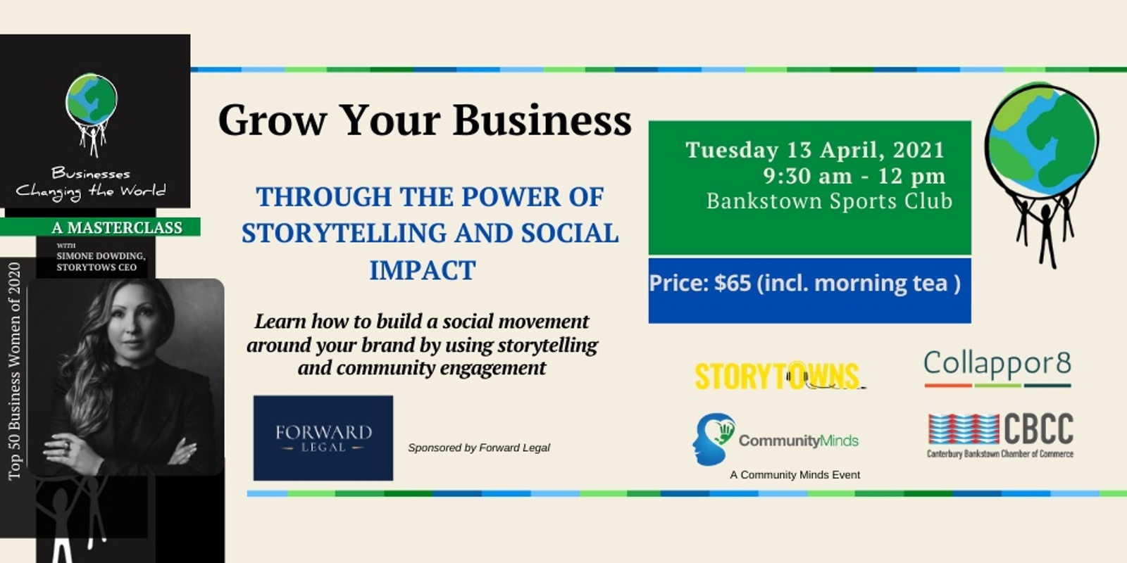 Banner image for Grow Your Business Through the Power of Storytelling and Social Impact 