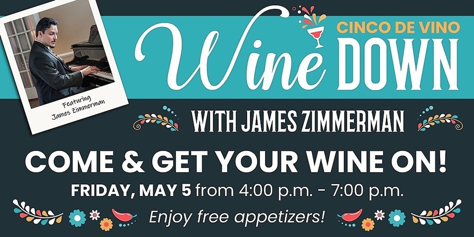 Banner image for Wine Down Friday with James Zimmerman