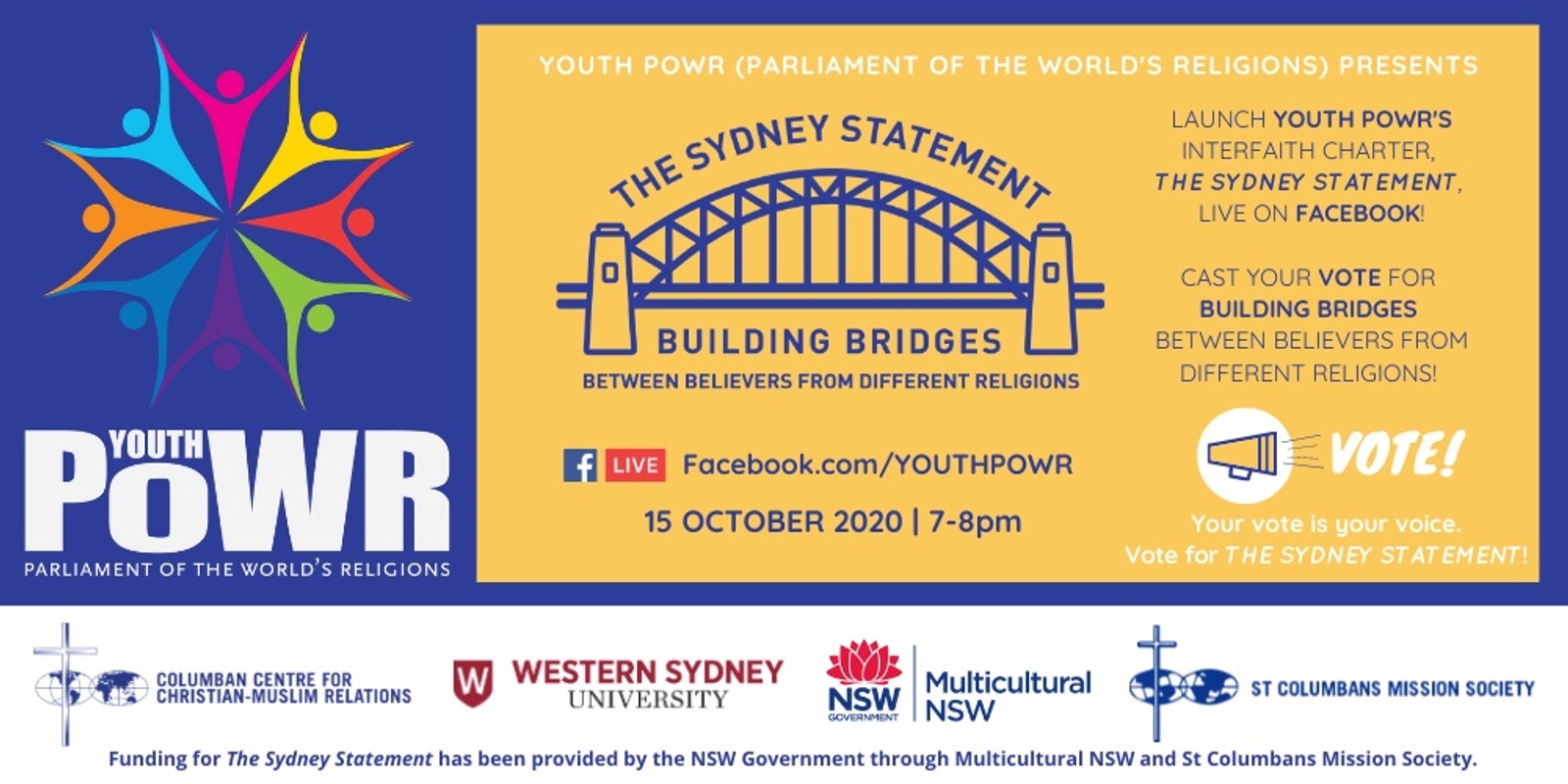 Banner image for Vote for The Sydney Statement!