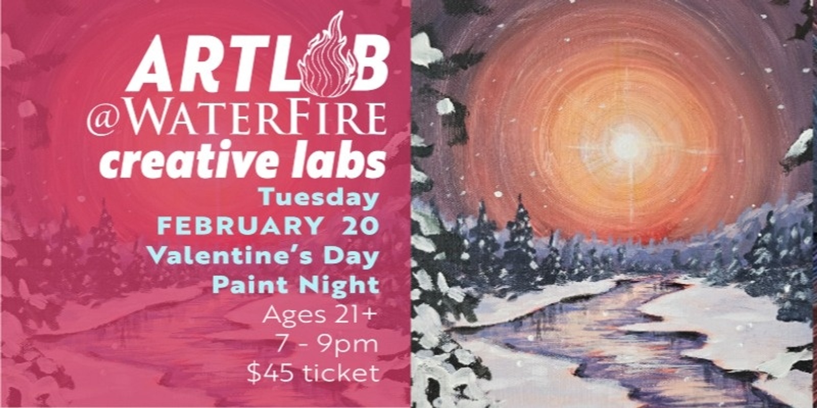 Banner image for Valentine's Day  Paint Night