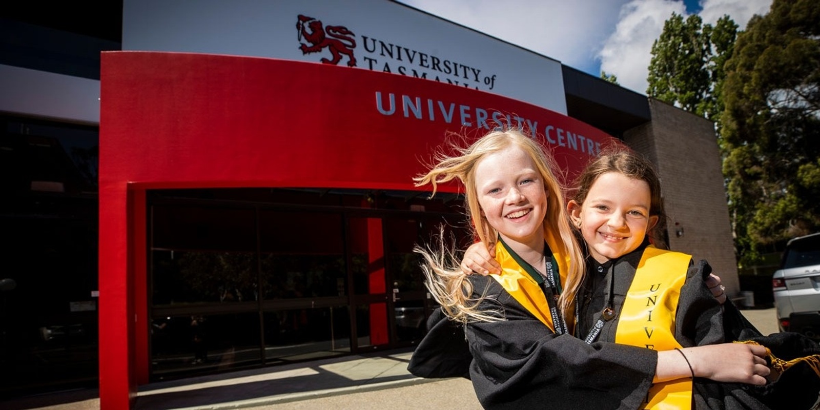 Children's University Tasmania's banner