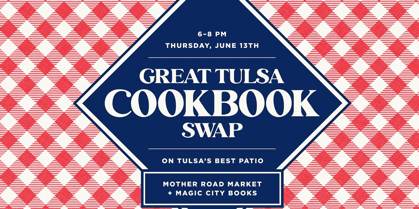 Banner image for Great Tulsa Cookbook Swap