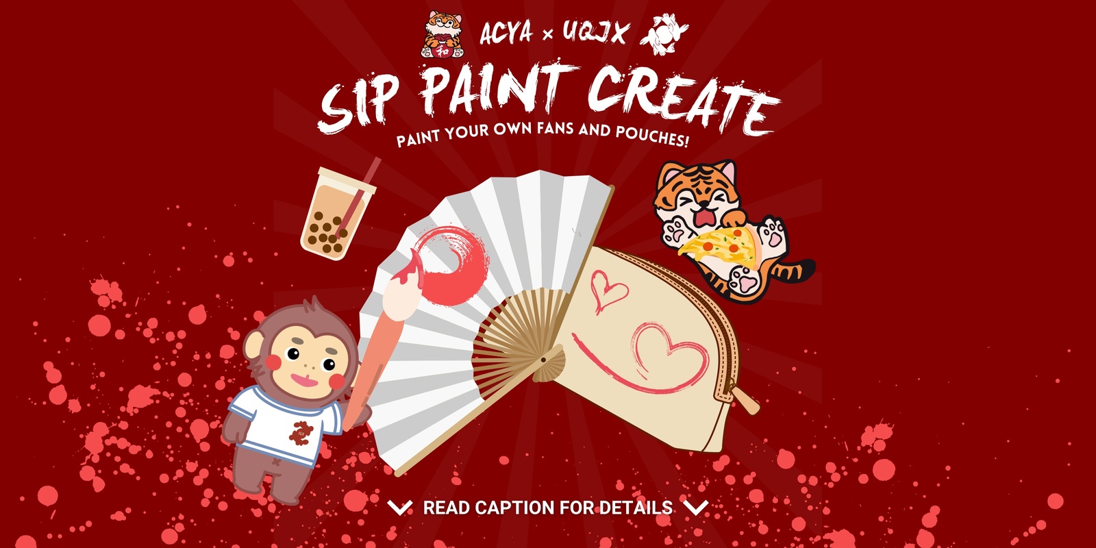 Banner image for UQJX x ACYA Sip, Paint, Create