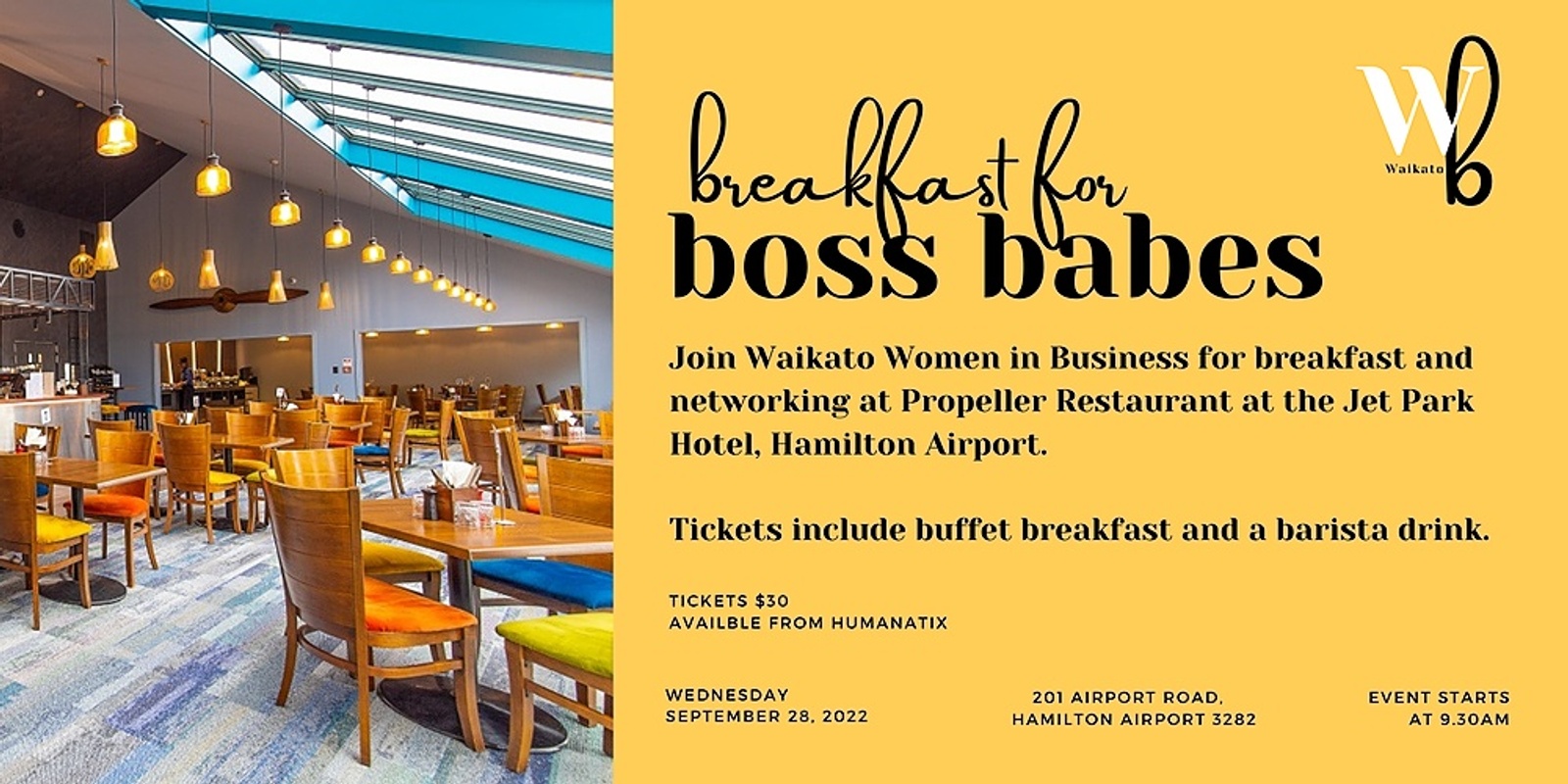 Banner image for WWIB Breakfast for Boss Babes