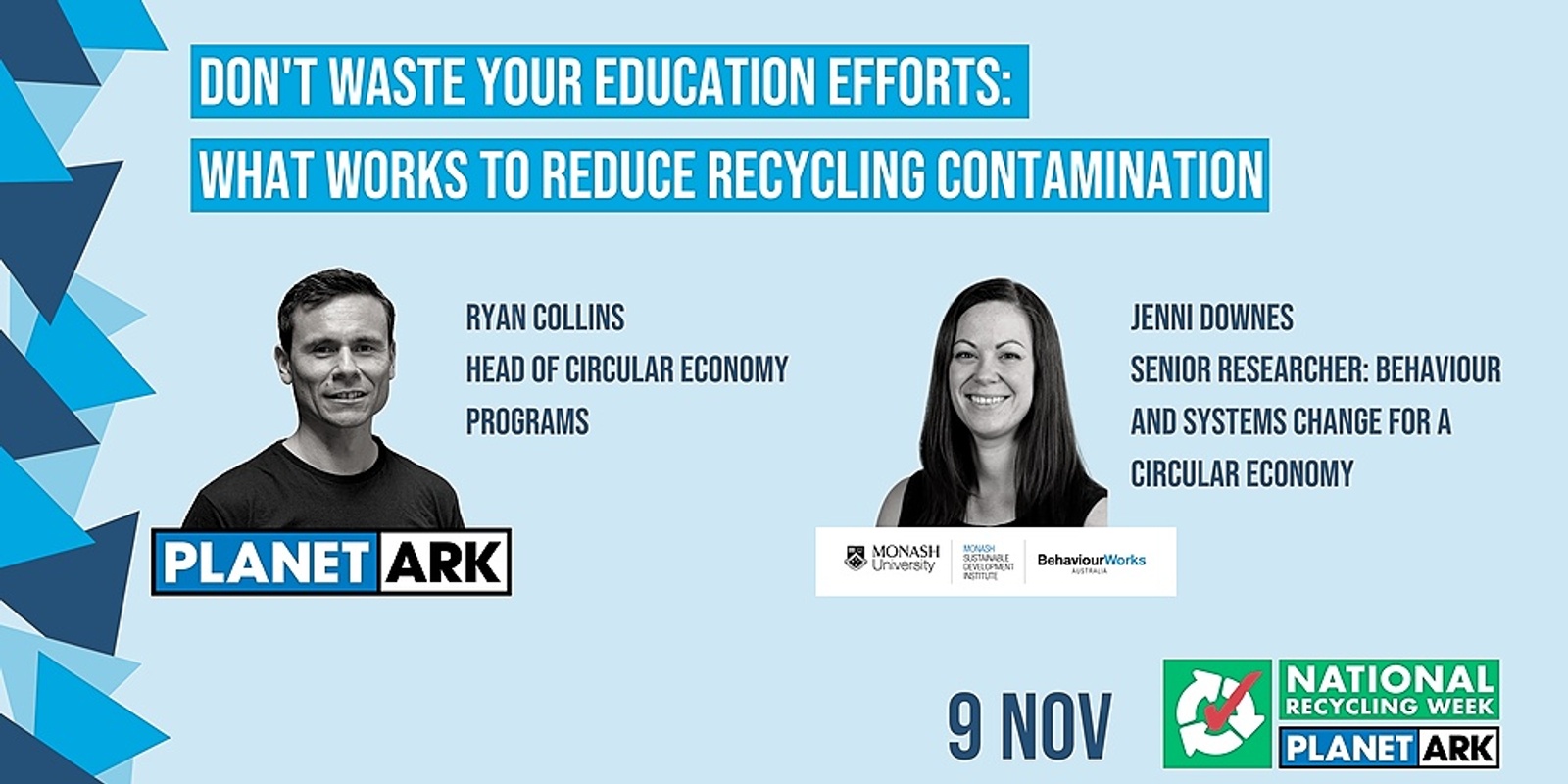 Banner image for Don't waste your education efforts: What works to reduce recycling contamination