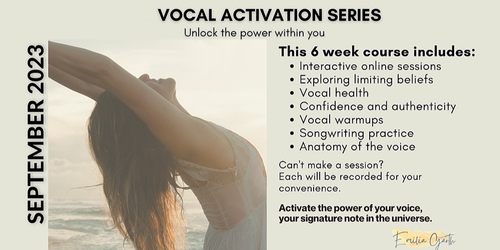 Vocal Activation Course