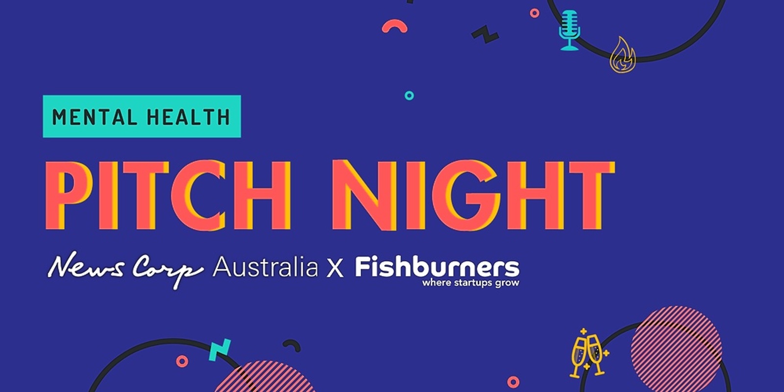 Banner image for Mental Health Tech Pitch Night with News Corp