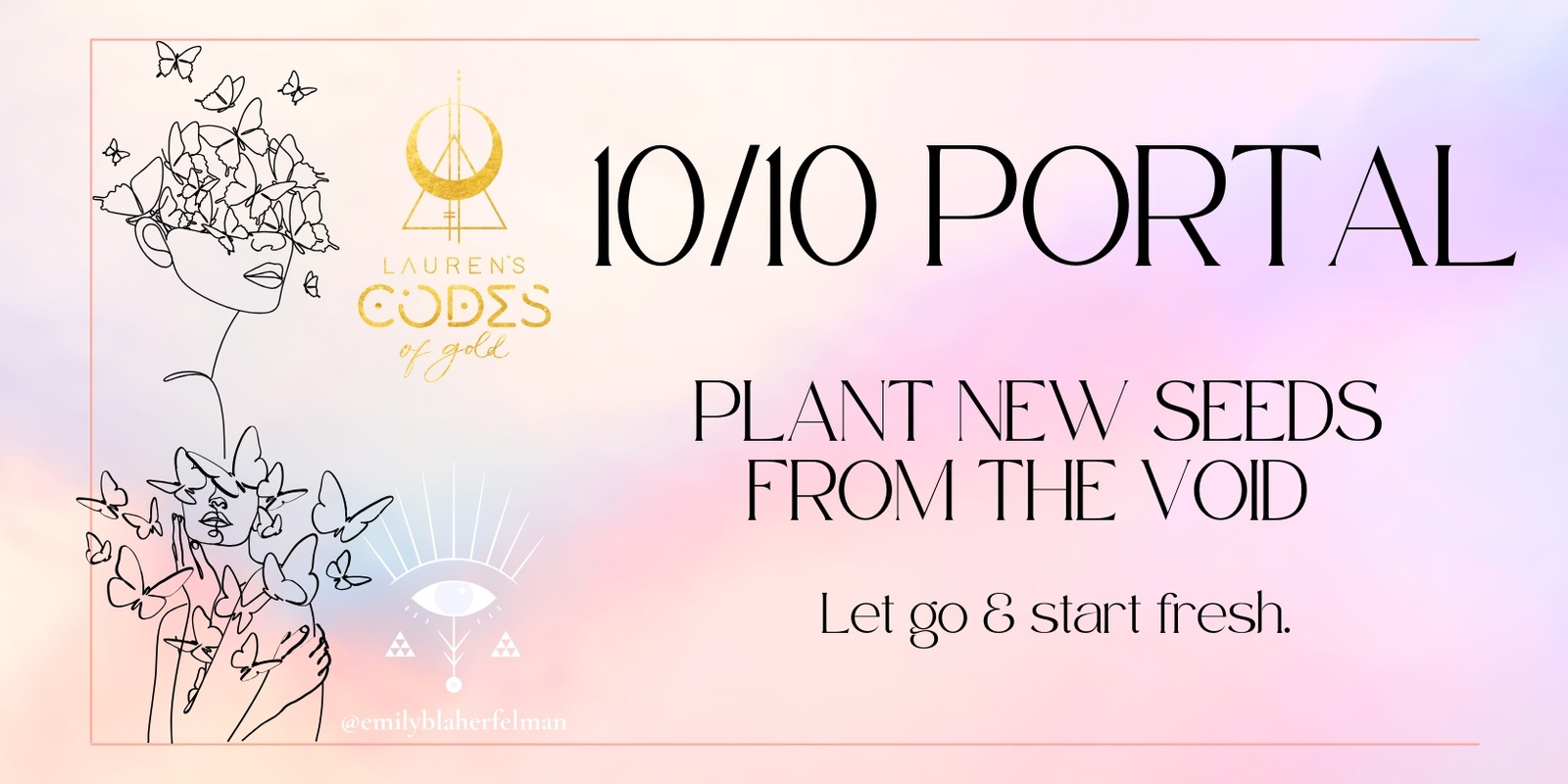 10/10 PORTAL PLANTING NEW SEEDS Humanitix