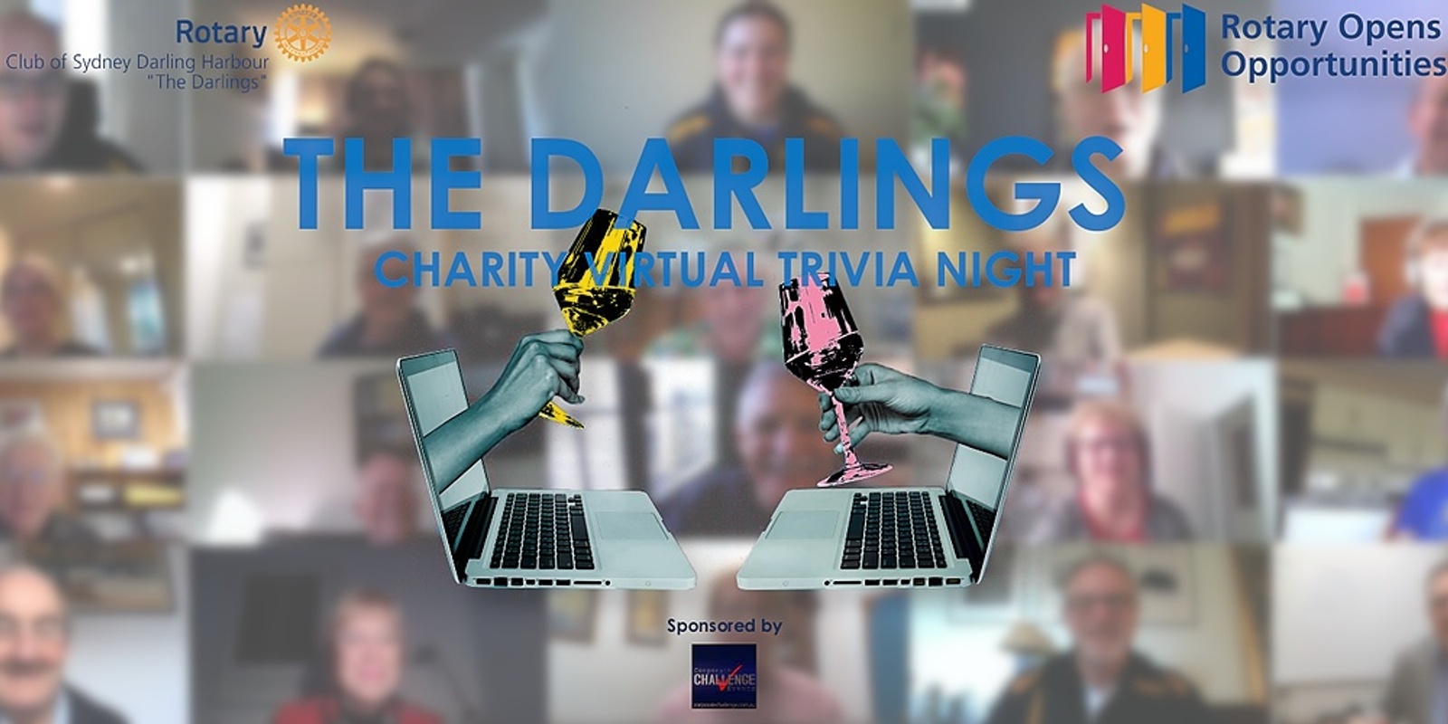 Banner image for "The Darlings" Charity Virtual Trivia Night