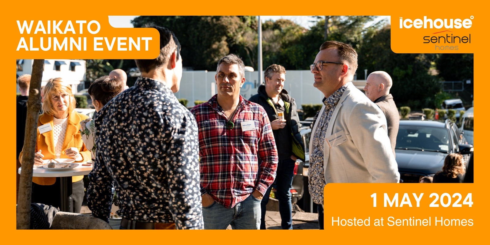 Banner image for Waikato Alumni Event // Sentinel Homes X The Icehouse