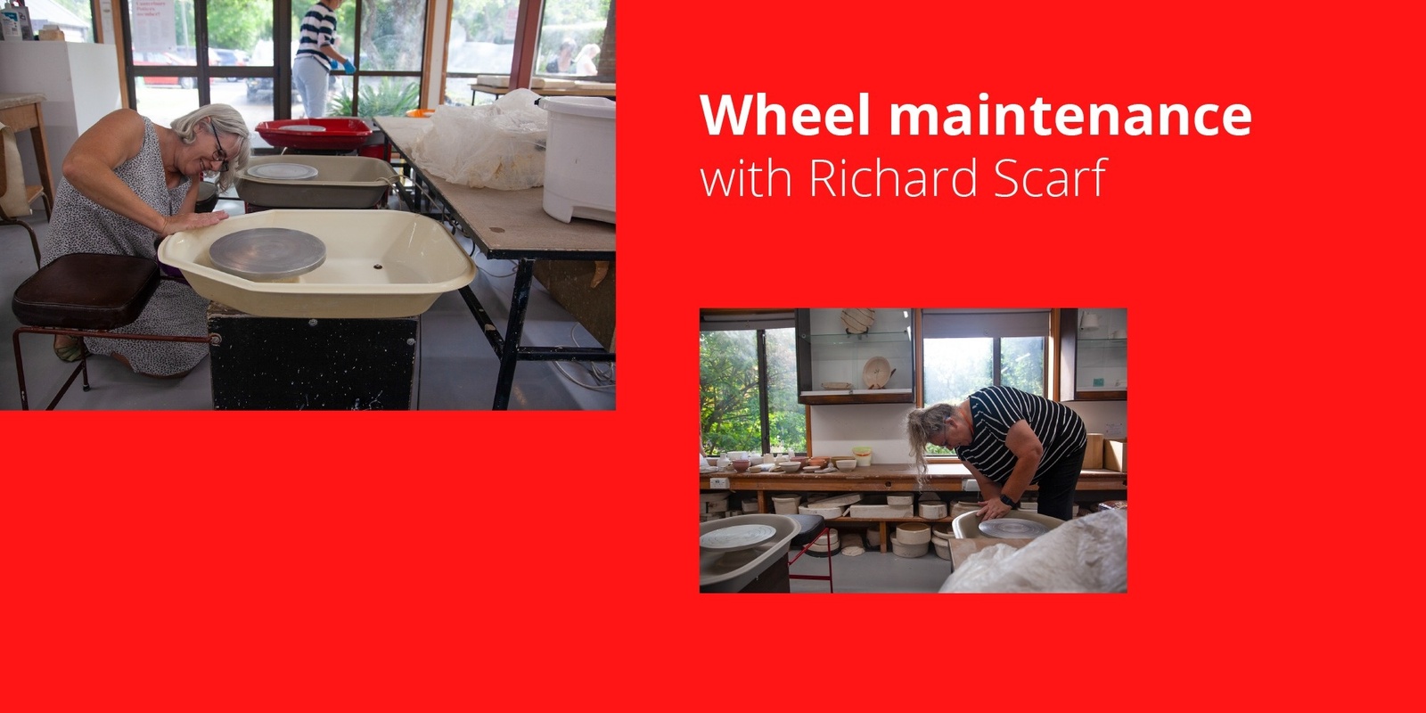 Banner image for Repair and maintenance workshop with Richard Scarf