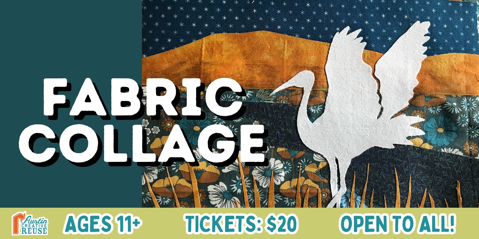 Banner image for Fabric Collage Workshop