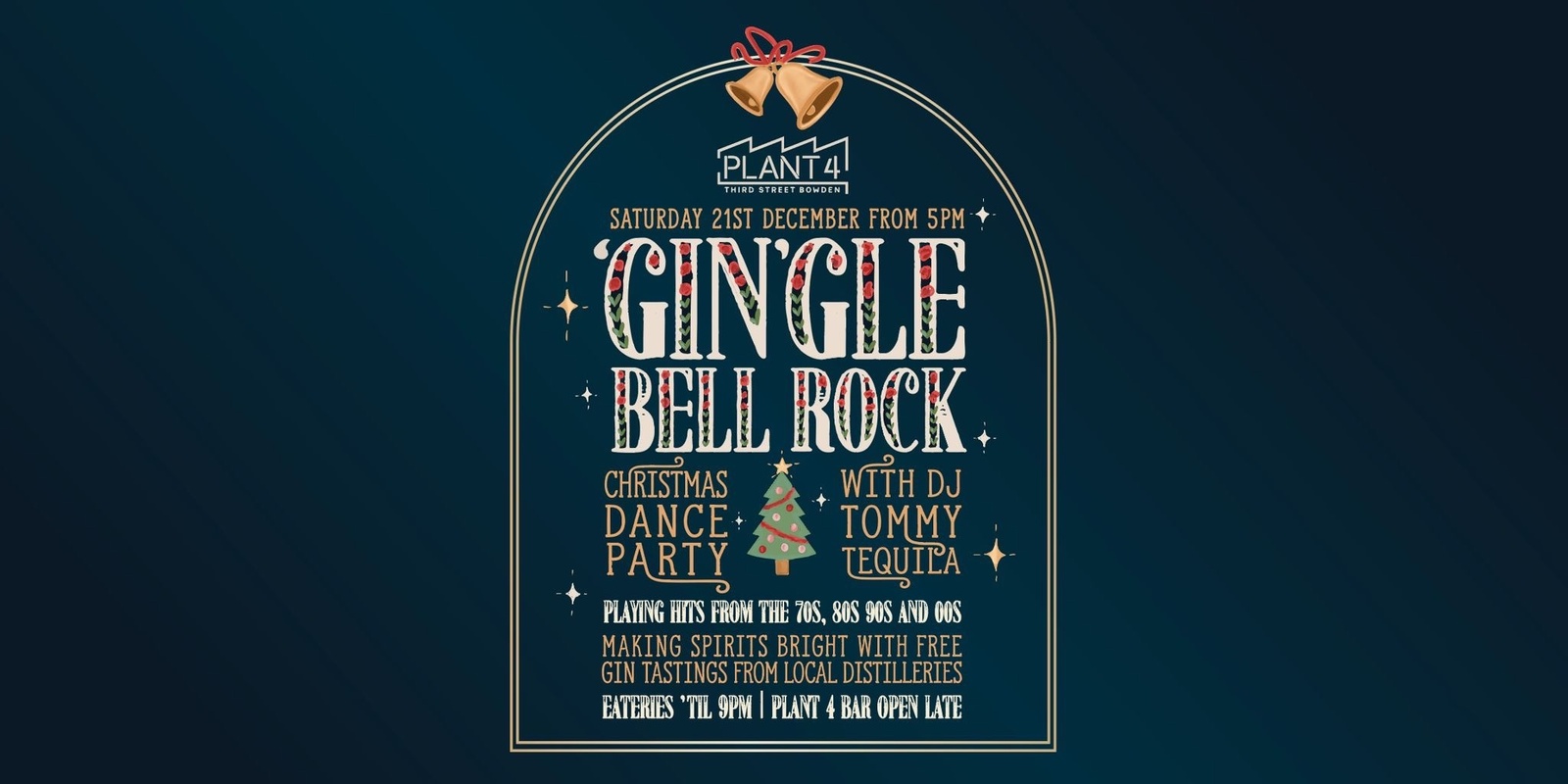 Banner image for Gin'gle Bell Rock - Christmas Party at Plant 4