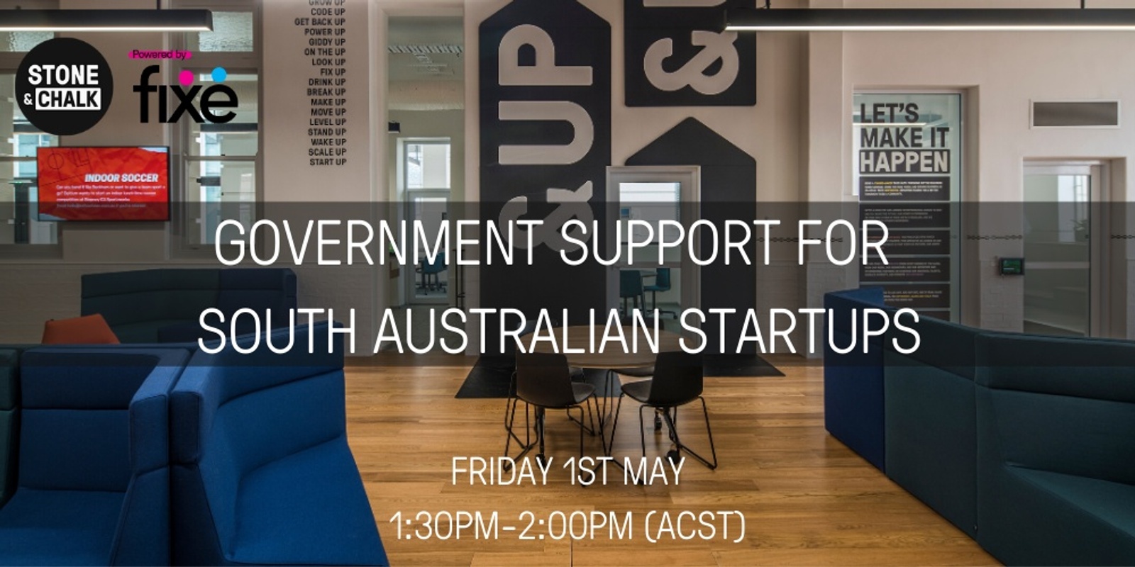 Banner image for Government Support for South Australian Startups