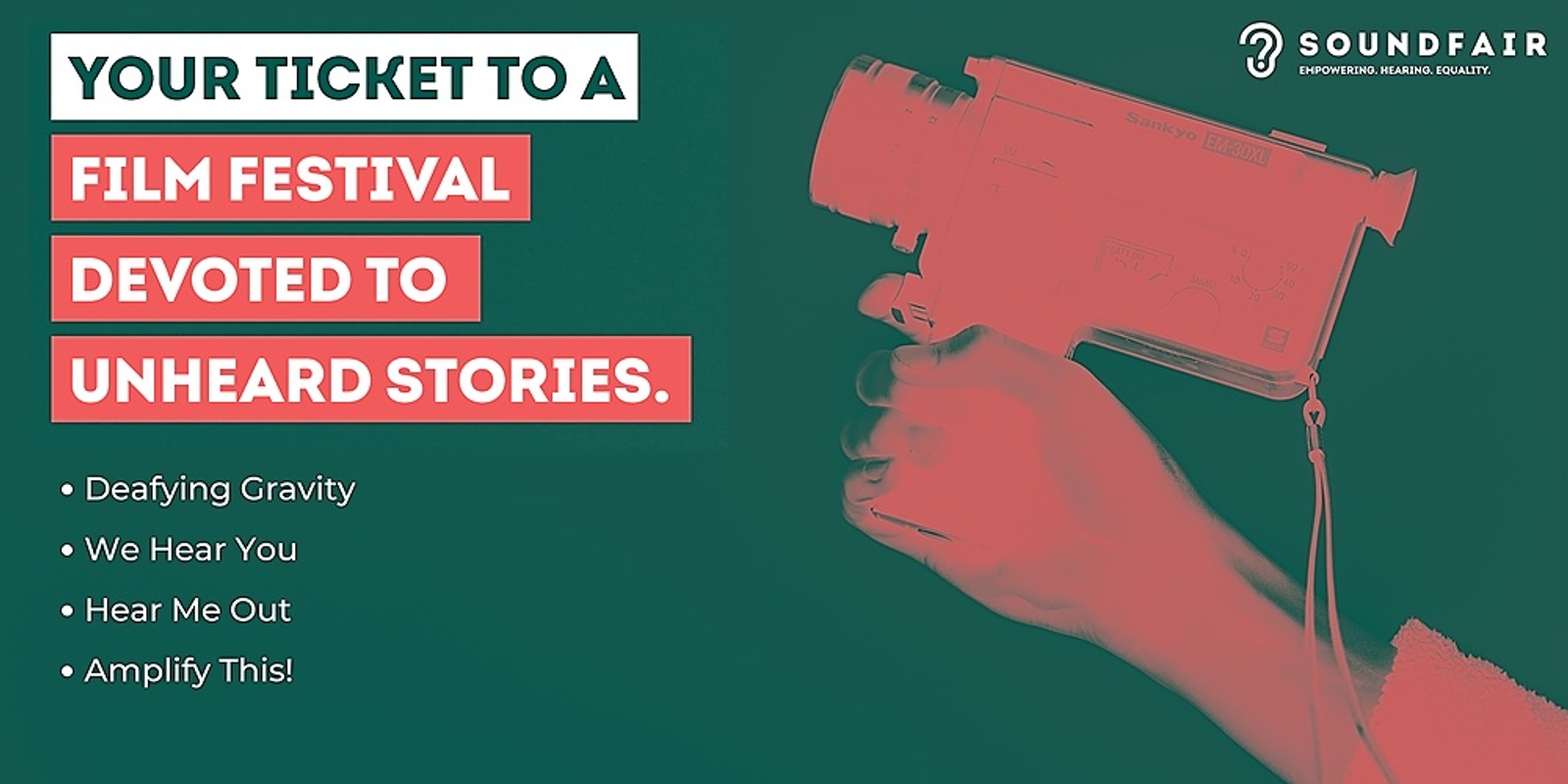 Banner image for Unheard Stories film festival Wangaratta
