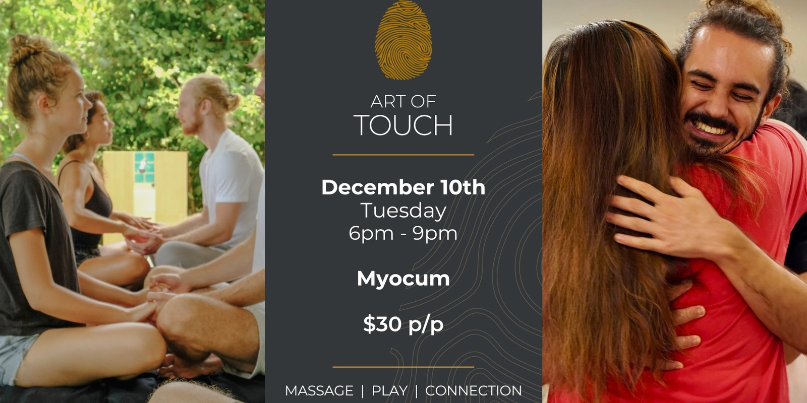 Banner image for The Art Of Touch - Massage | Play | Connection