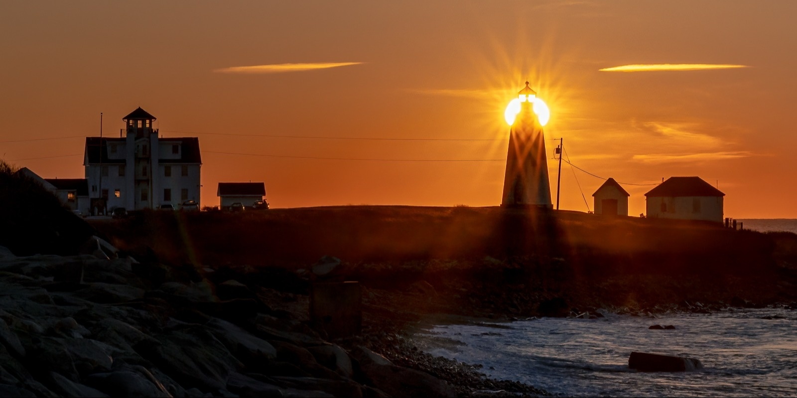 Banner image for Sunrise at Pt. Judith Lighthouse