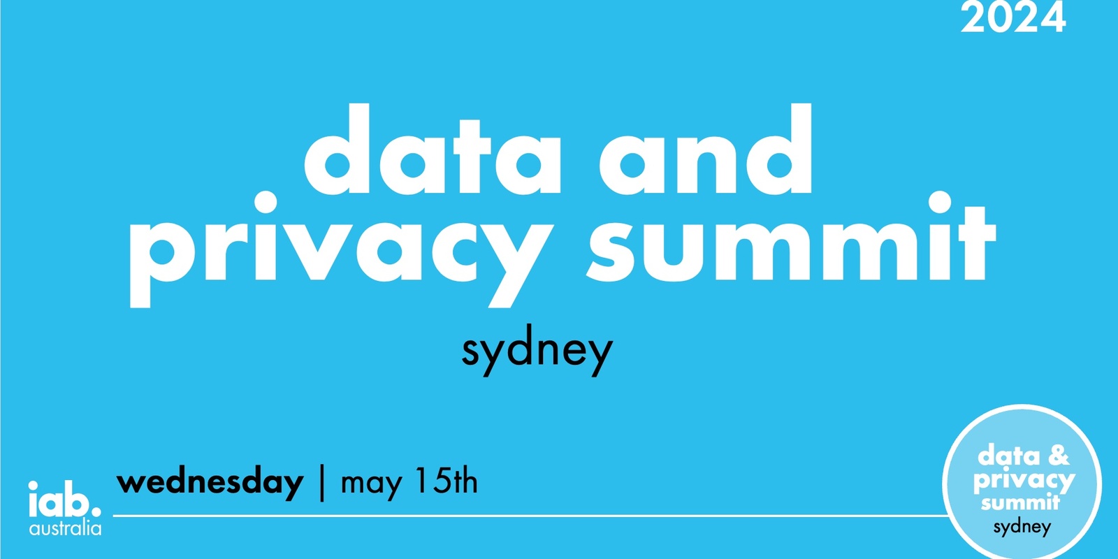 Banner image for Data & Privacy Summit Sydney