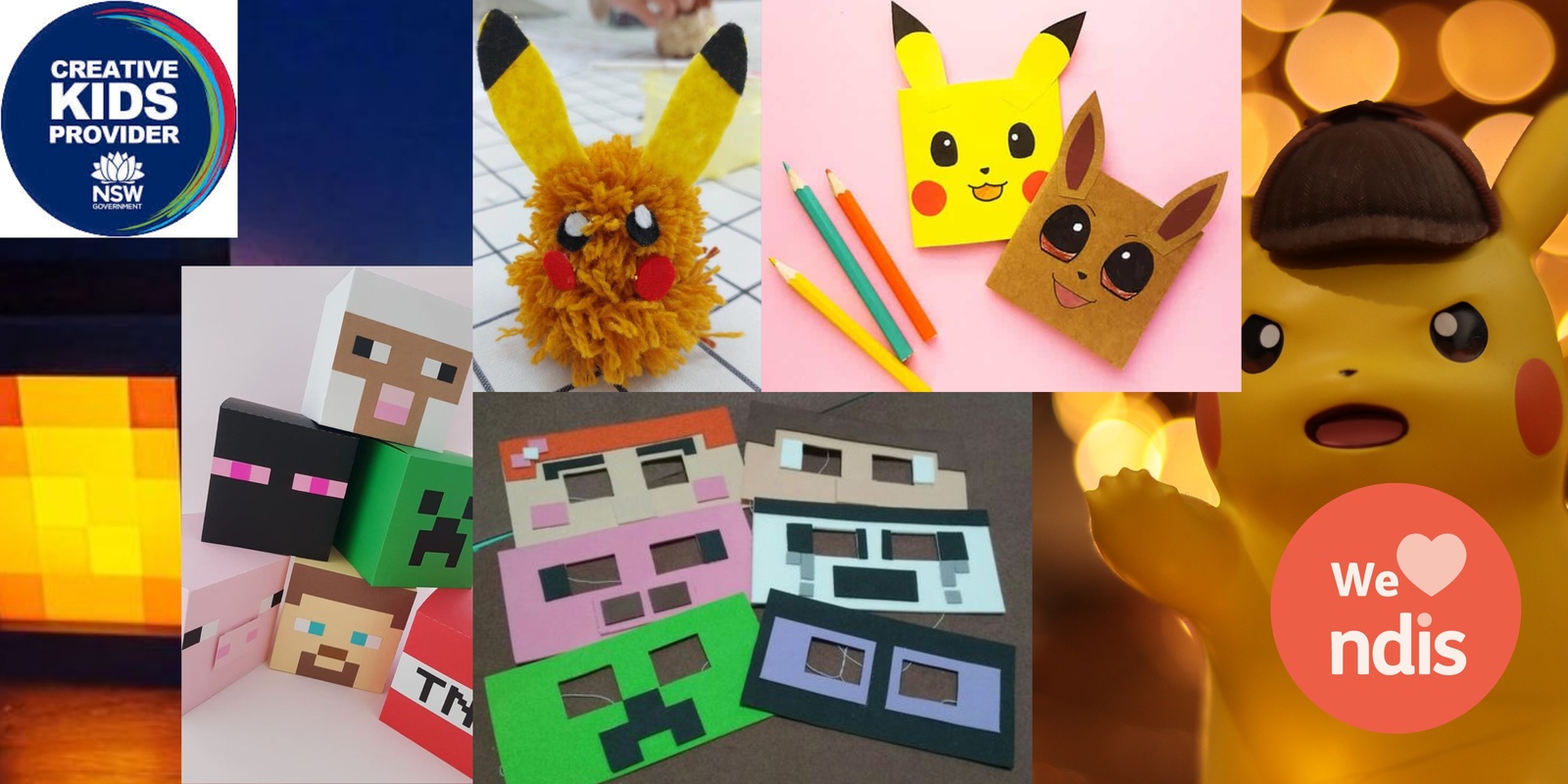 Banner image for Minecraft & Pokemon Craft School Holiday Workshop 