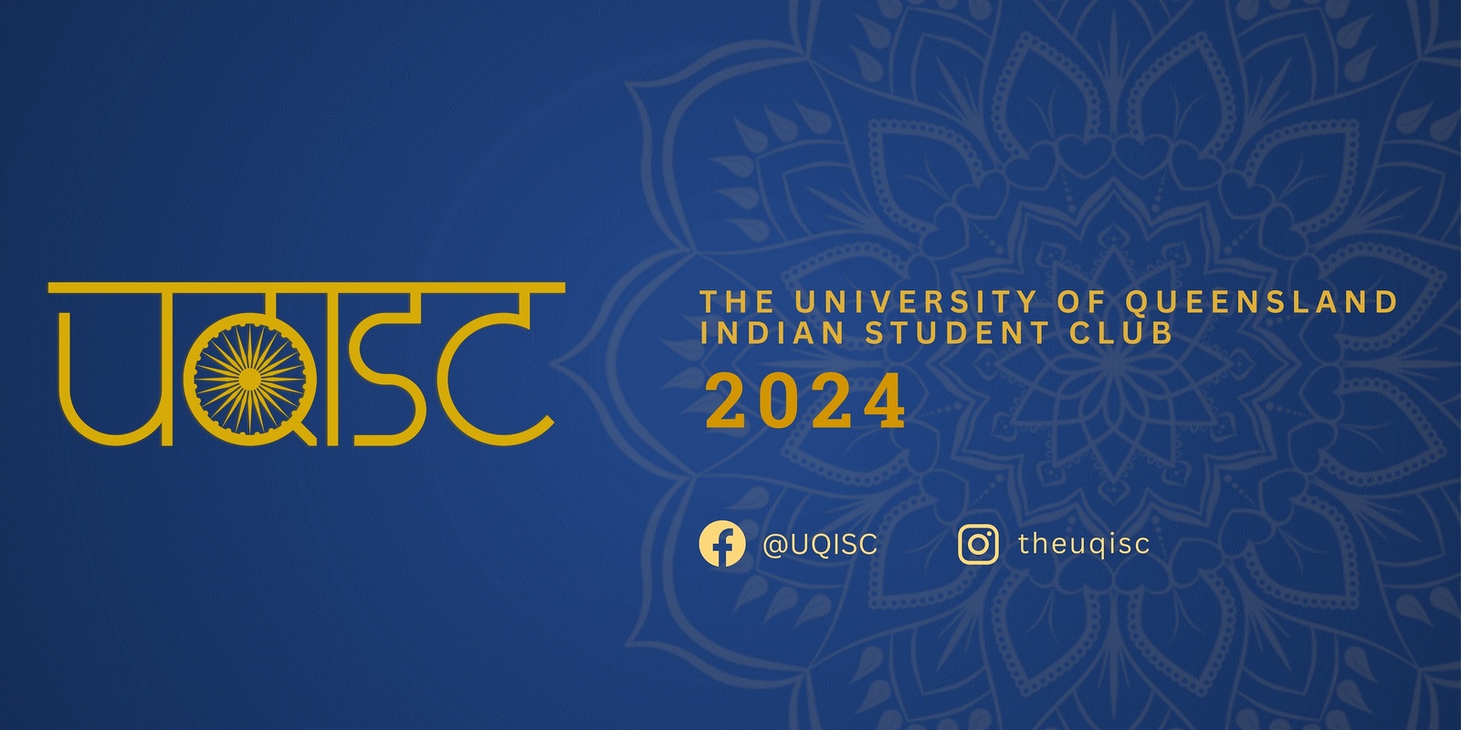 UQ Indian Student Club – UQISC's banner