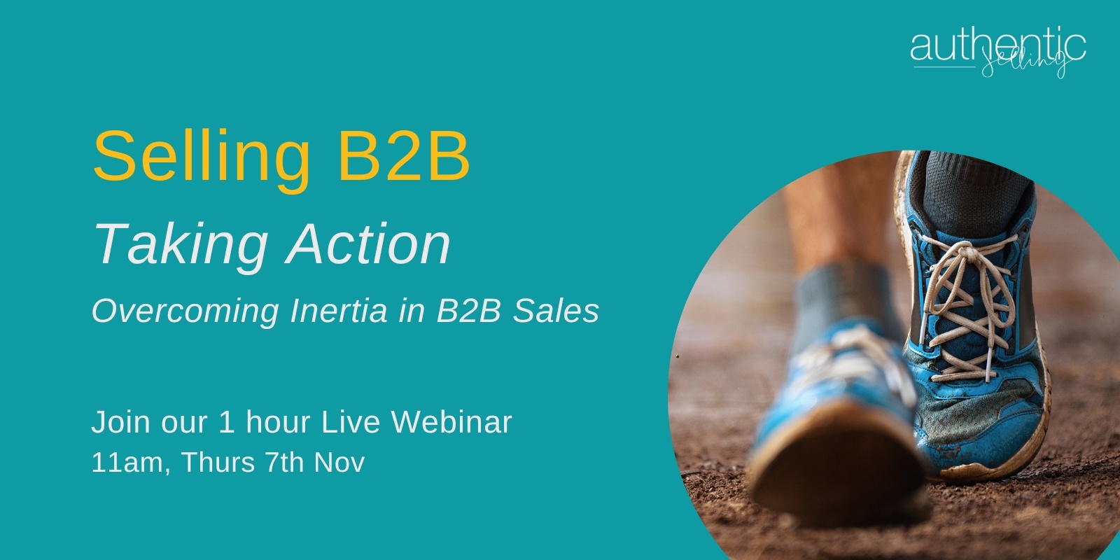 Banner image for Selling B2B | Taking Action