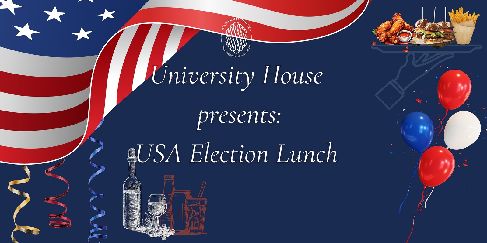 Banner image for USA Election Lunch at University House