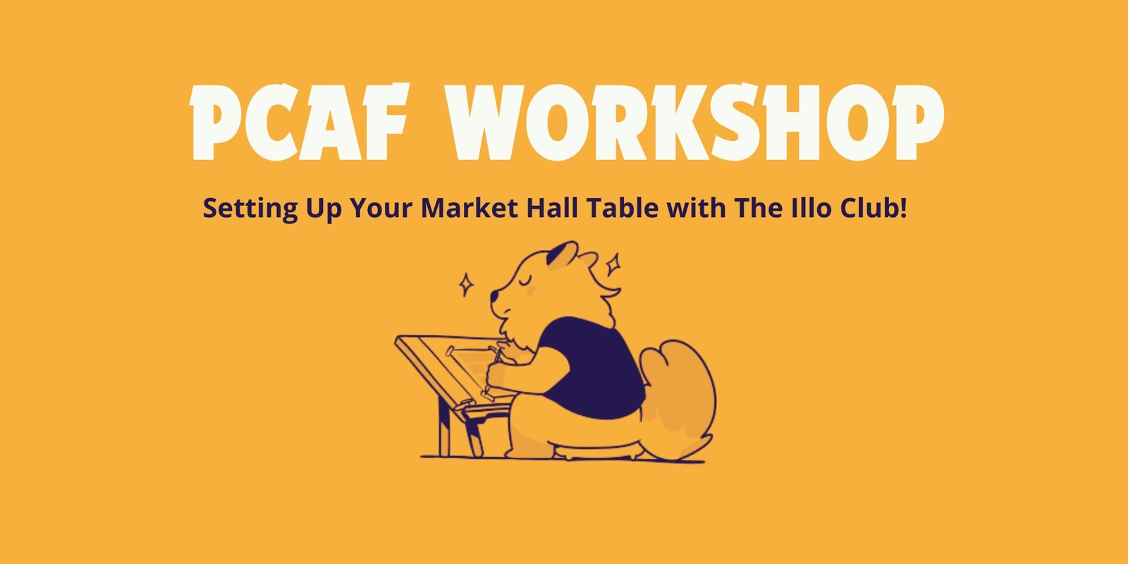 Banner image for PCAF Academy: Setting up your market hall table, with The Illo Club!