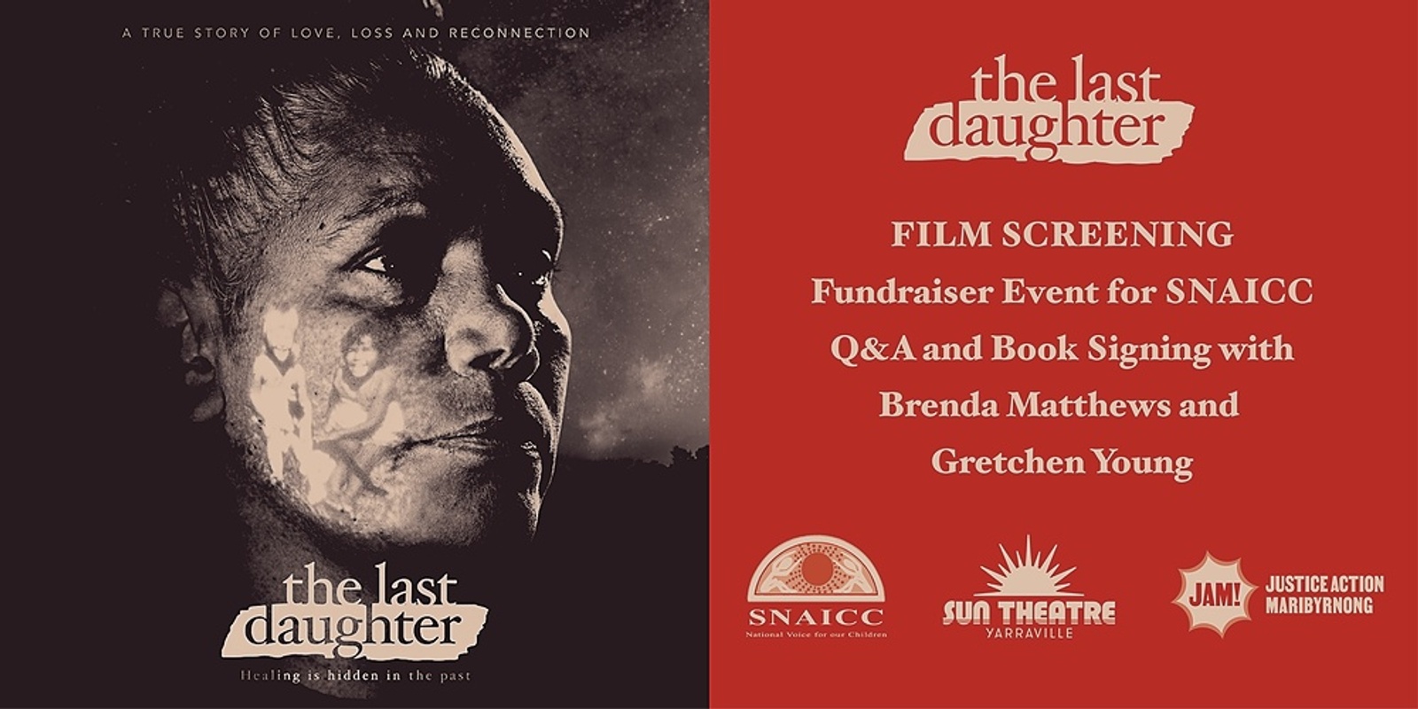 Banner image for The Last Daughter Q&A Fundraiser