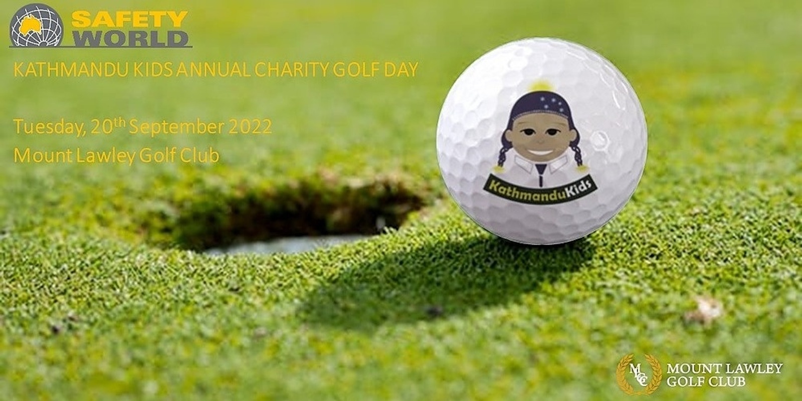 Banner image for Safety World Kathmandu Kids Annual Charity Golf Day - SOLD OUT!!