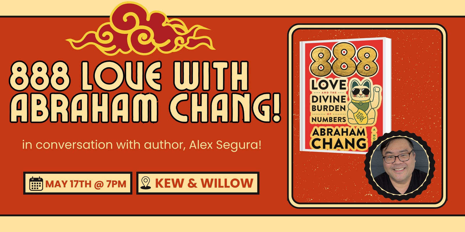 Banner image for 888 Love with Abraham Chang!