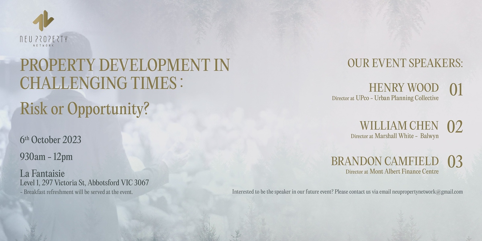 Banner image for “Property Development in Challenging Times: Risk or Opportunity?” 