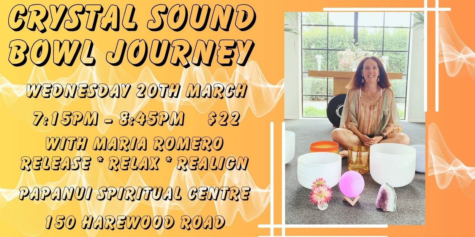 Banner image for Crystal Sound Bowl Healing Meditation March 20th