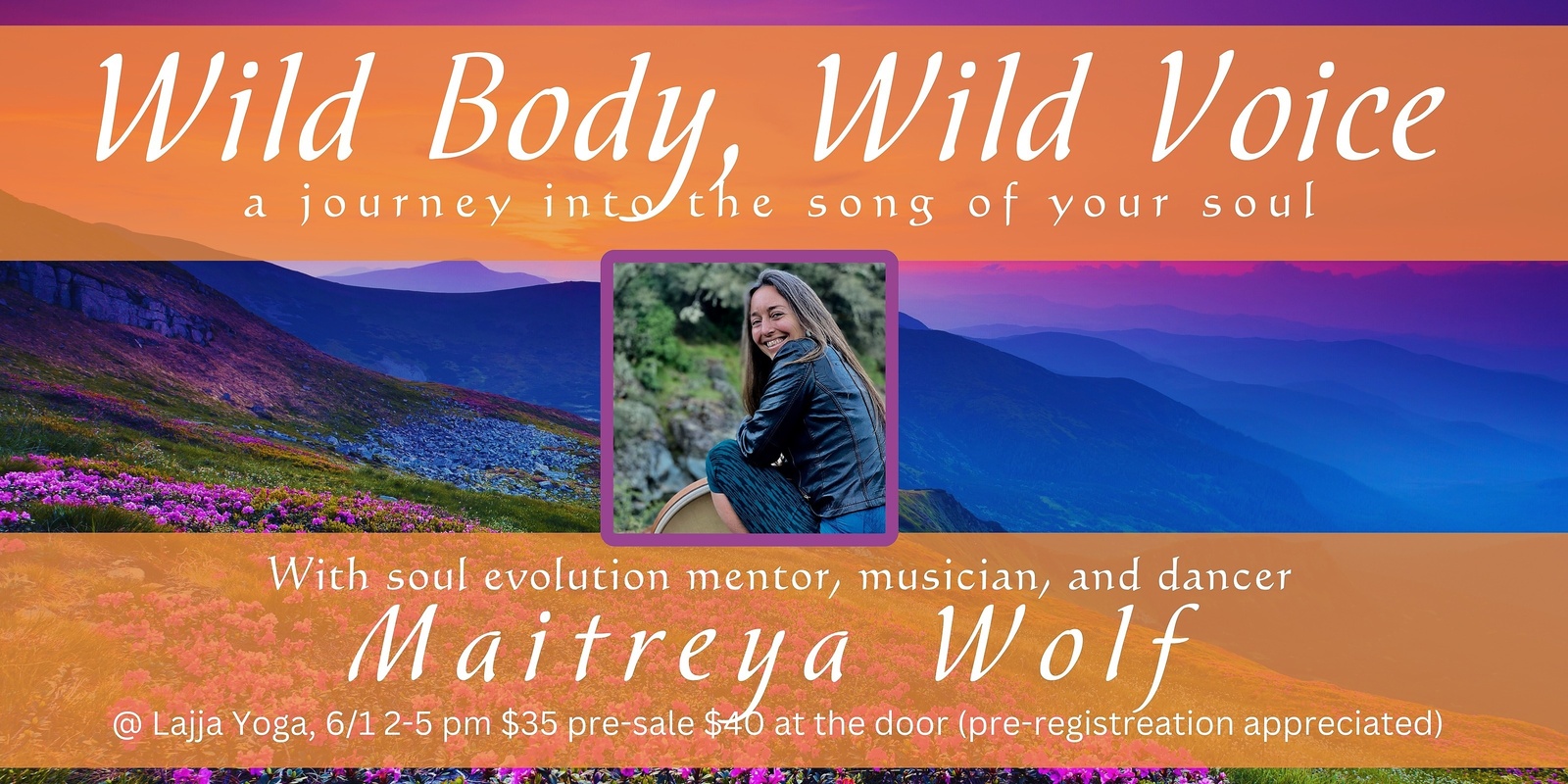 Banner image for Wild Body, Wild Voice : a journey into the song of your soul