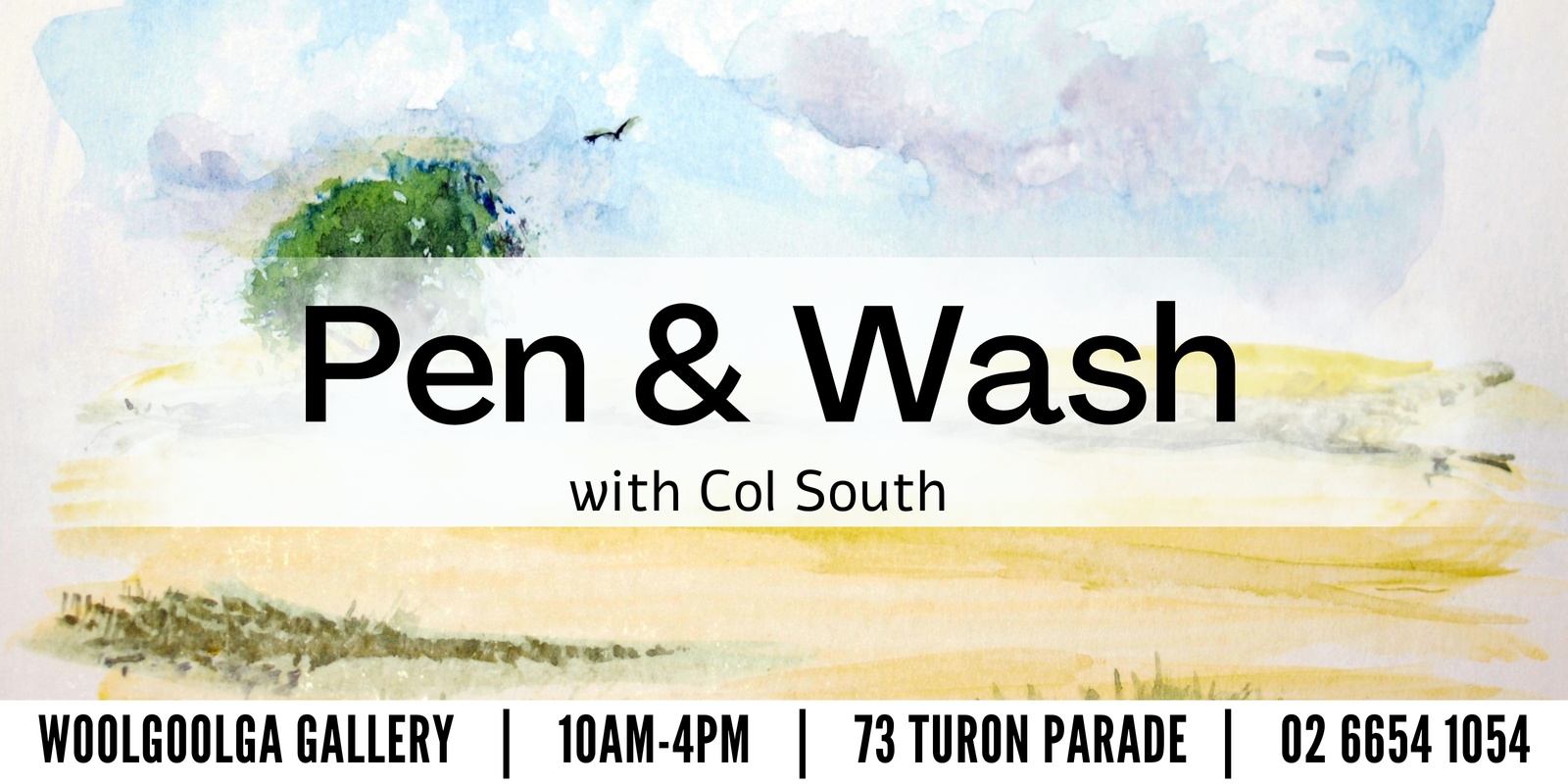 Banner image for Pen and Wash with Col South - (8 weeks) 25T1