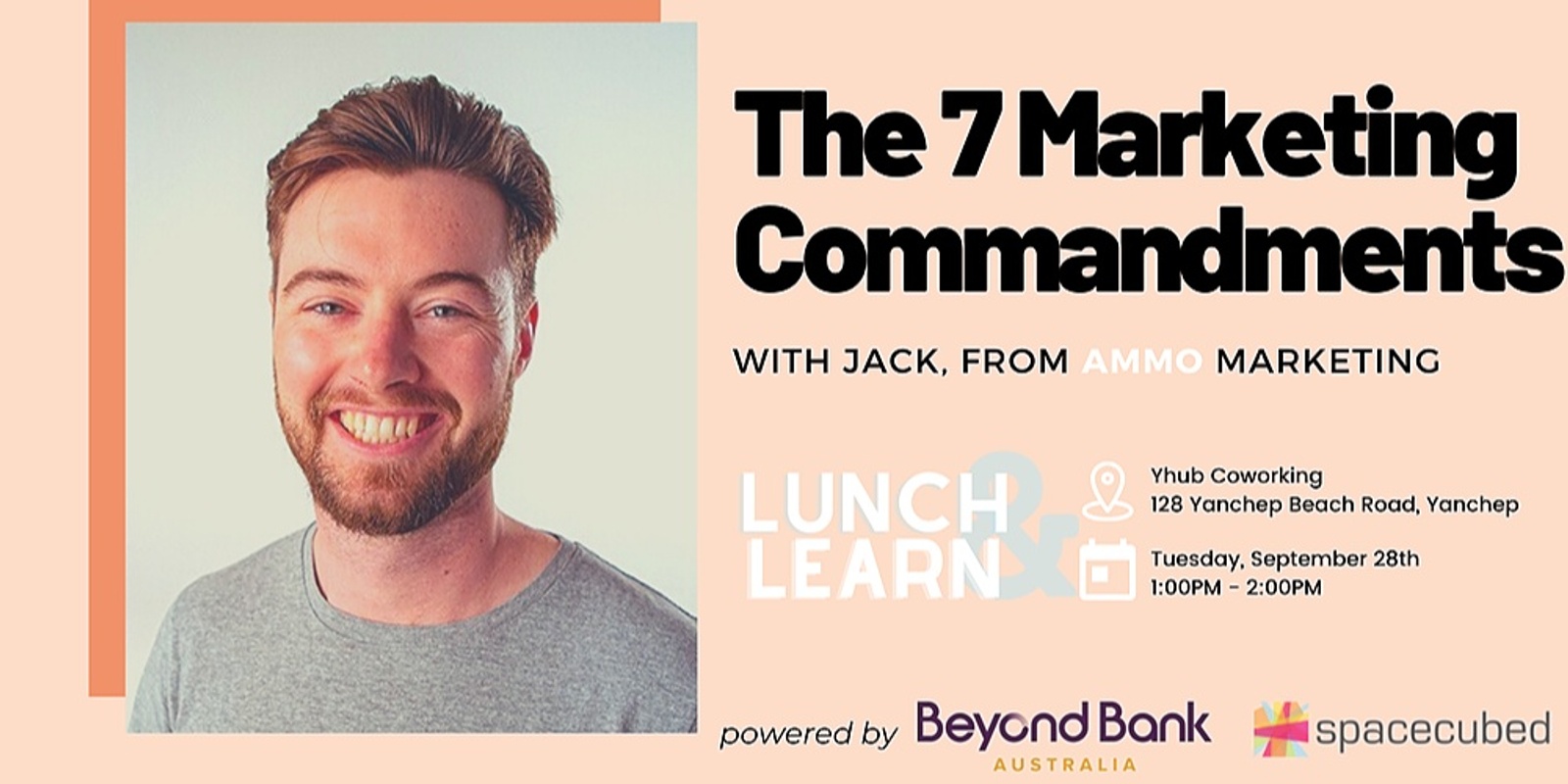 Banner image for Yhub presents Lunch & Learn featuring Ammo Marketing