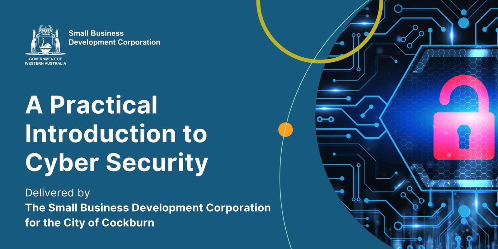Banner image for A Practical Introduction to Cyber Security - City of Cockburn