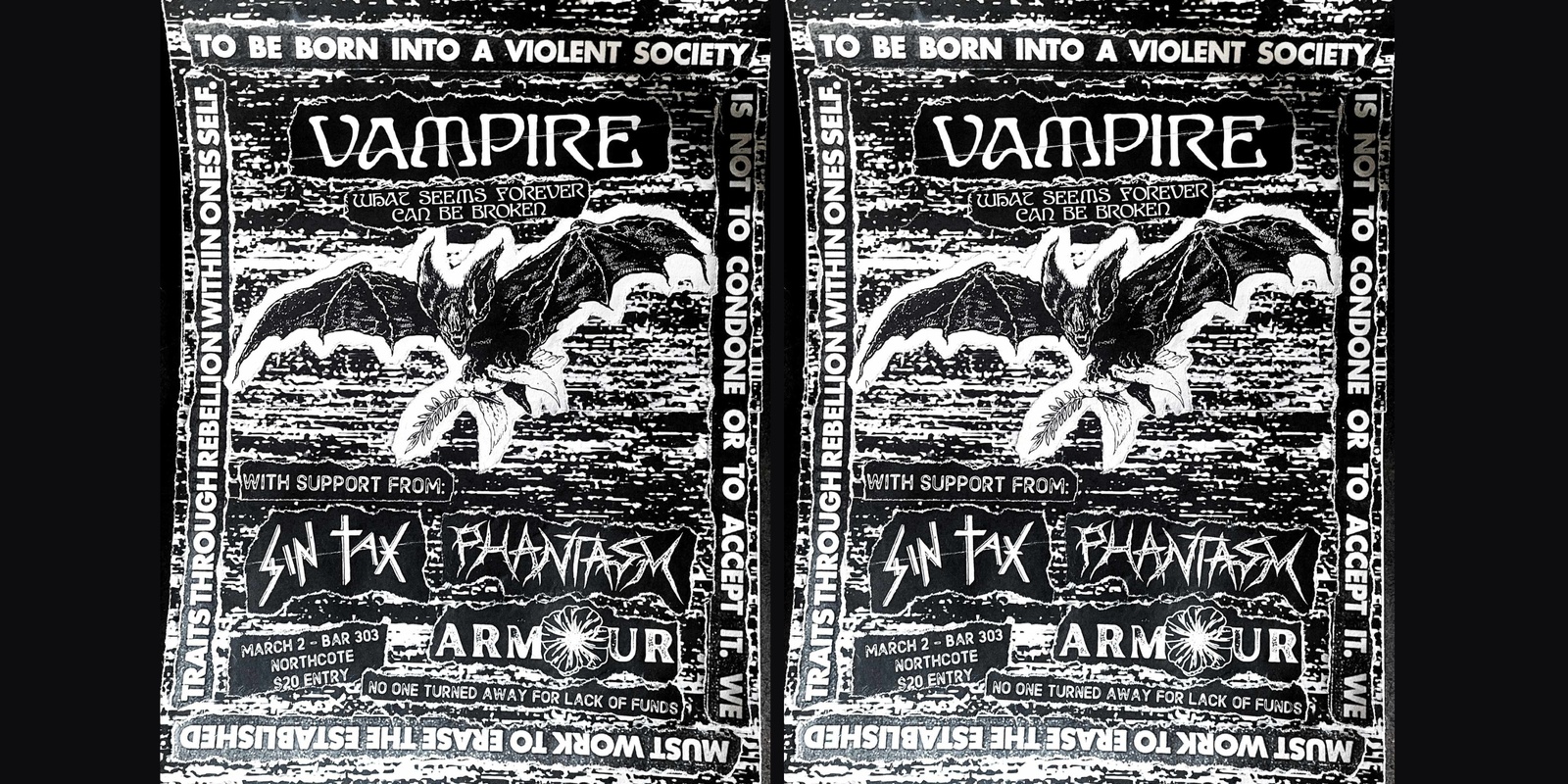 Banner image for Vampire ‘What Seems Forever Can Be Broken’ LP Launch 