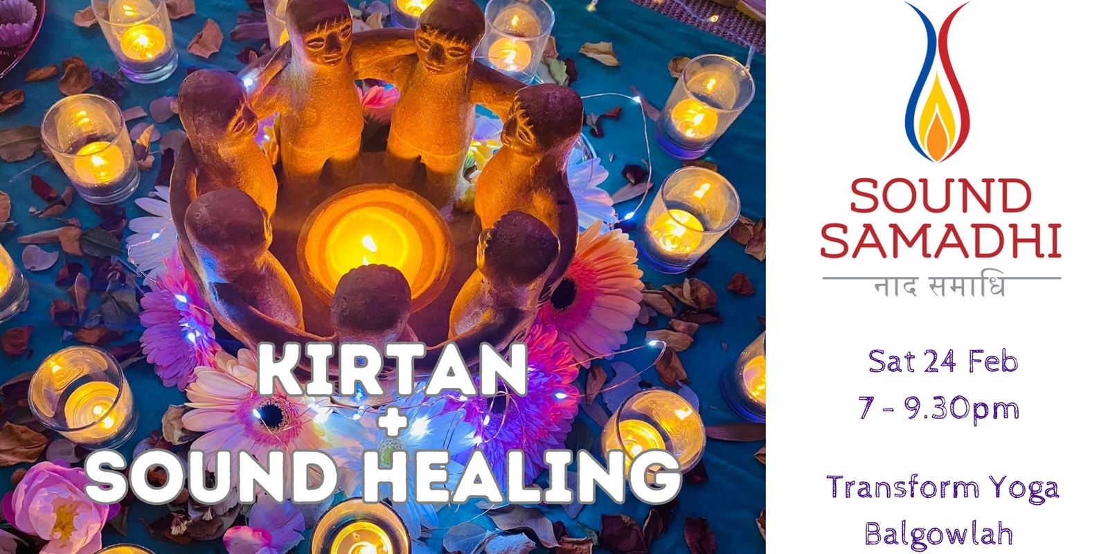 Banner image for Sound Samadhi Kirtan & Sound Healing