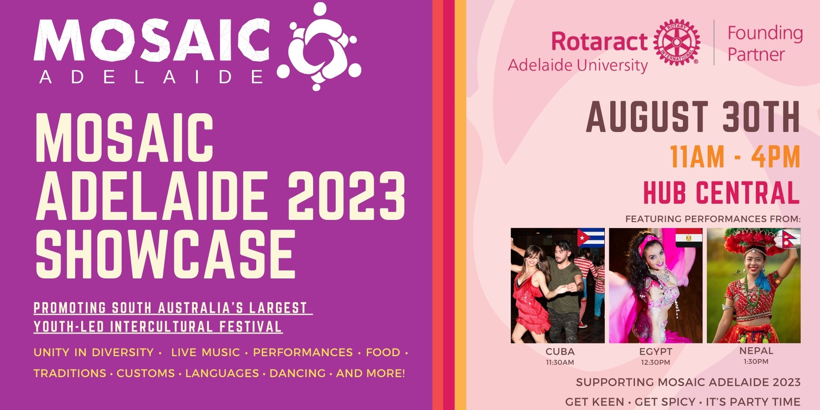 Banner image for MOSAIC Adelaide 2023 Showcase - UoA