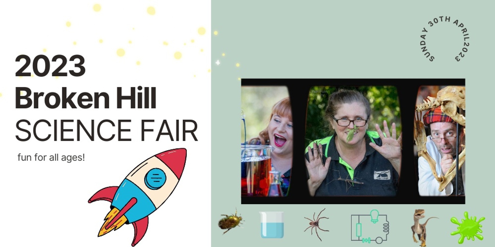 Banner image for Broken Hill Science Fair 30 April 2023 Afternoon Session
