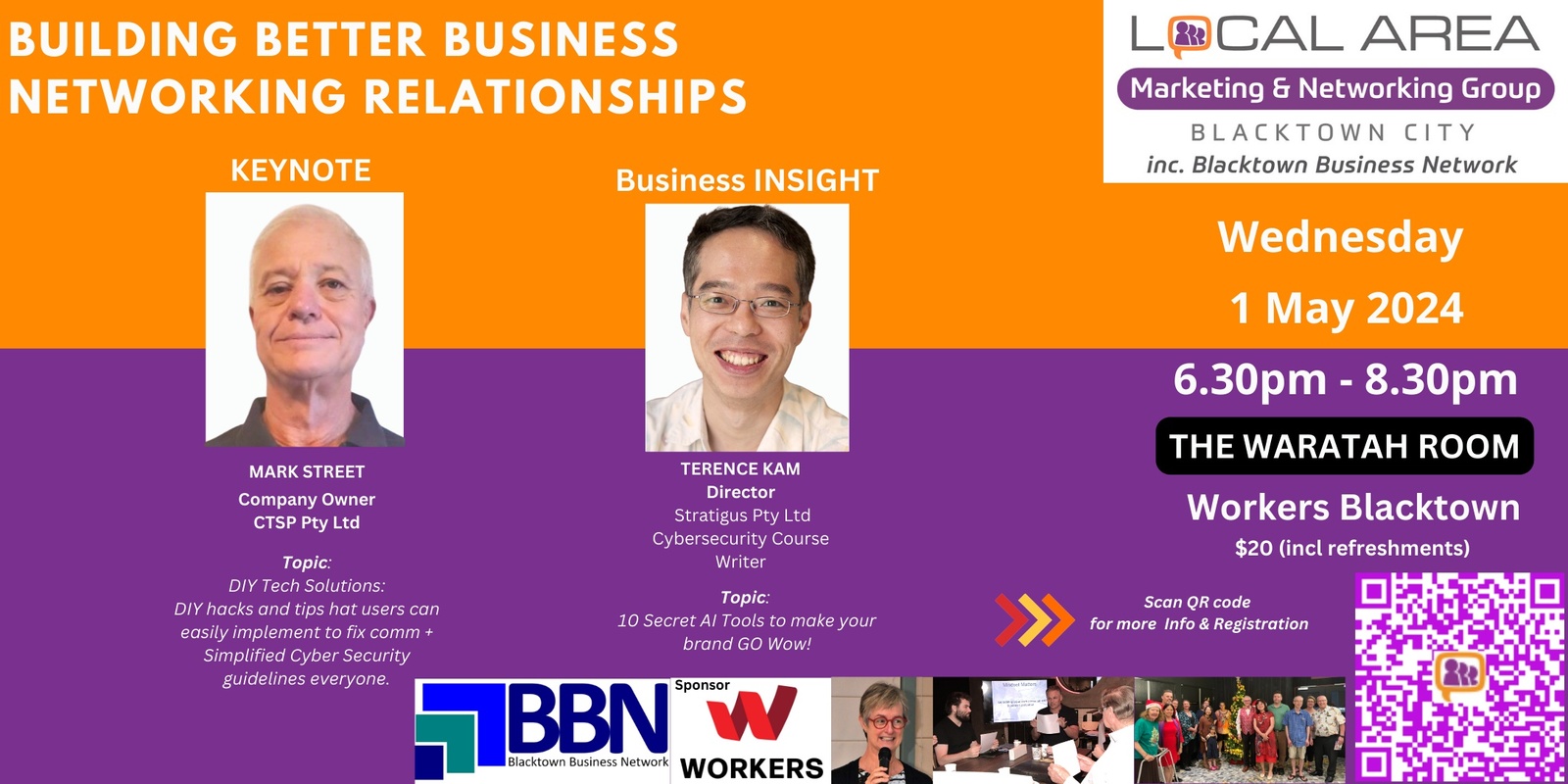 Banner image for 1 May Blacktown City Networking (BBN) - Building Better Business Relationships