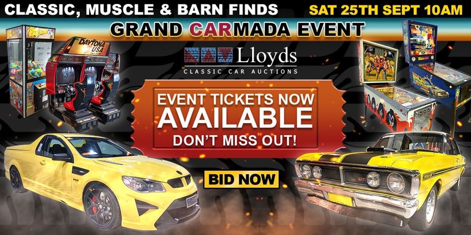 Banner image for Lloyds Grand CARmada Event Weekend - Saturday 