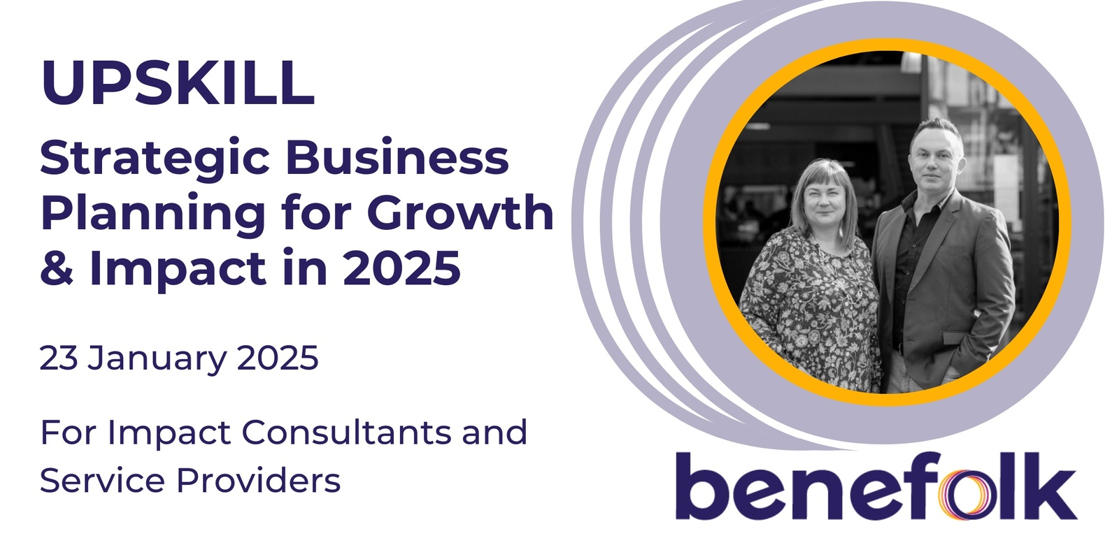 Banner image for UPSKILL - Strategic Business Planning for Growth & Impact in 2025