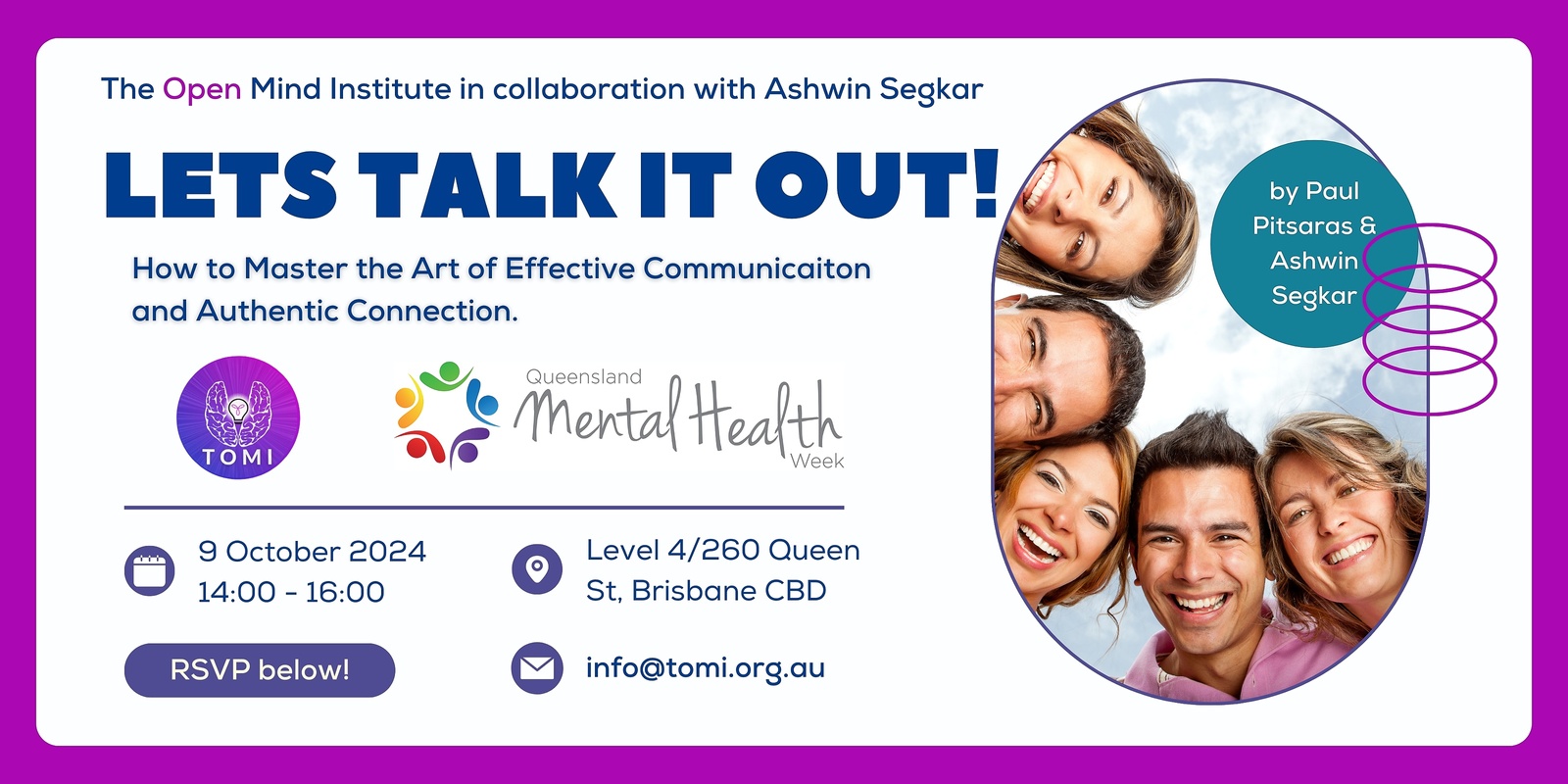 Banner image for Talk It Out: Mastering the Art of Effective Communication & Authentic Connection